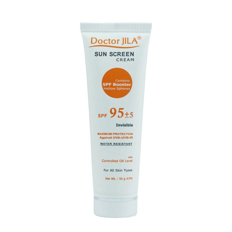 کرم ضدآفتاب دکتر ژیلا مدل Invisible با SPF95، حجم 50میلیلیتر