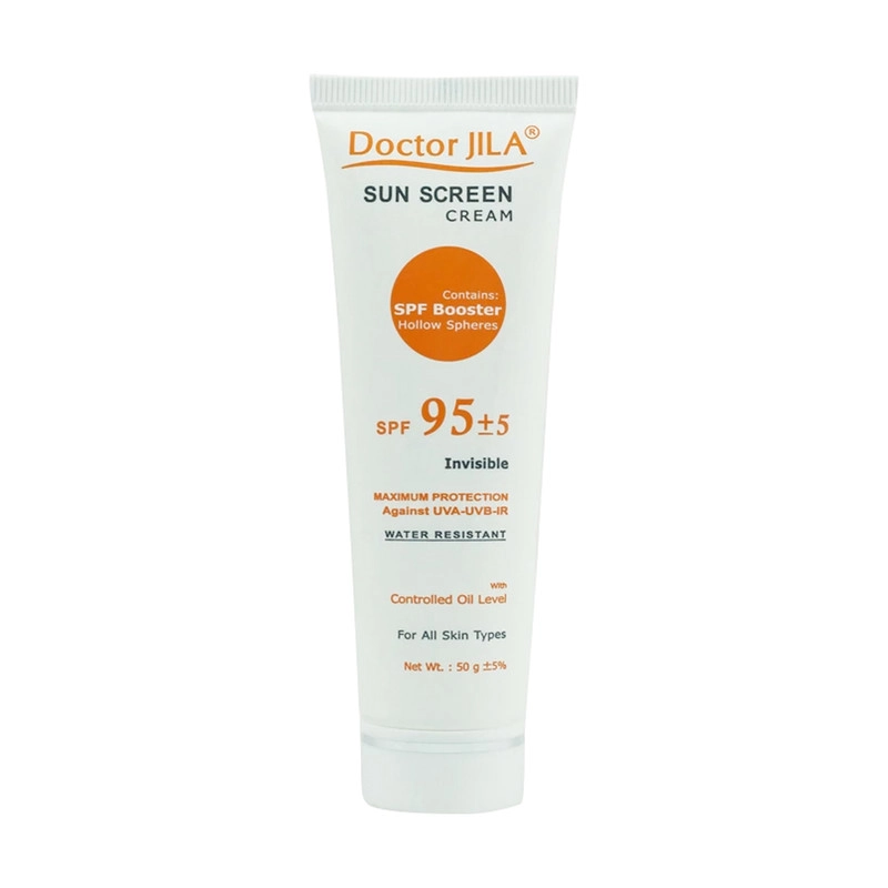کرم ضدآفتاب دکتر ژیلا مدل Invisible با SPF95، حجم 50میلیلیتر