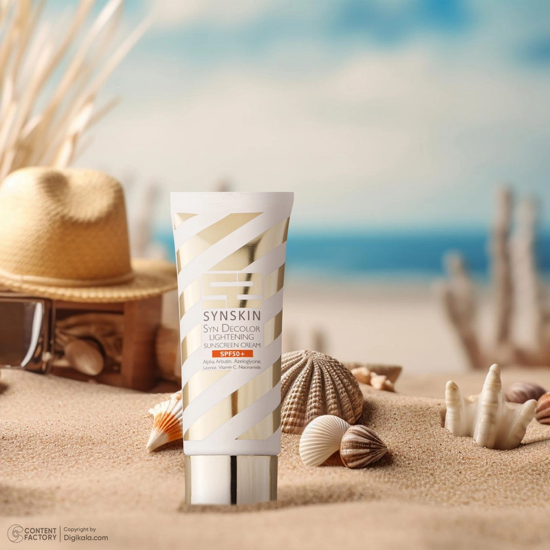 ژل کرم ضد آفتاب روشن کننده ساین اسکین بدون رنگ SPF50 مناسب انواع پوست حجم 40 میلیلیتر