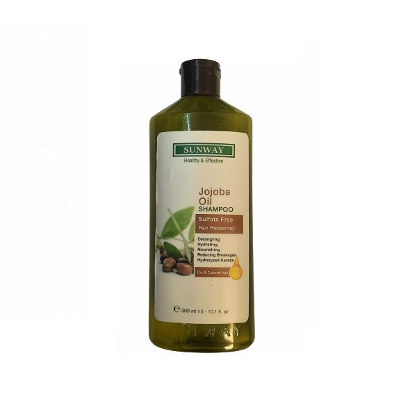 شامپو مو سان وی مدل رنگ شده و خشک Jojoba Oil حجم 300 میلی لیتر