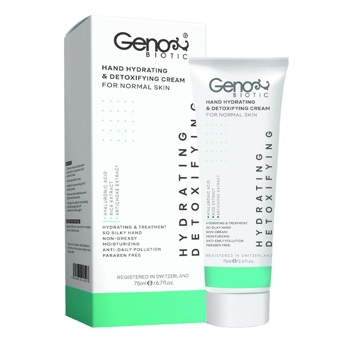 کرم مرطوب کننده ژنوبایوتیک مدل detoxifying حجم 75 میلی لیتر