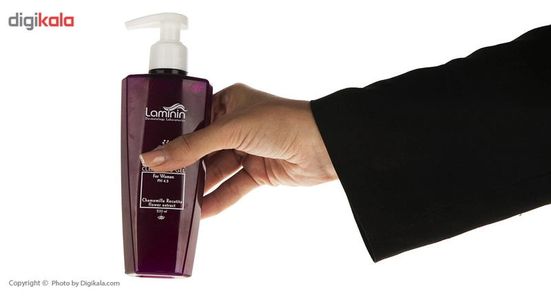 ژل بهداشتی بانوان لامینین مدل Flower حجم 200 میلیلیتر