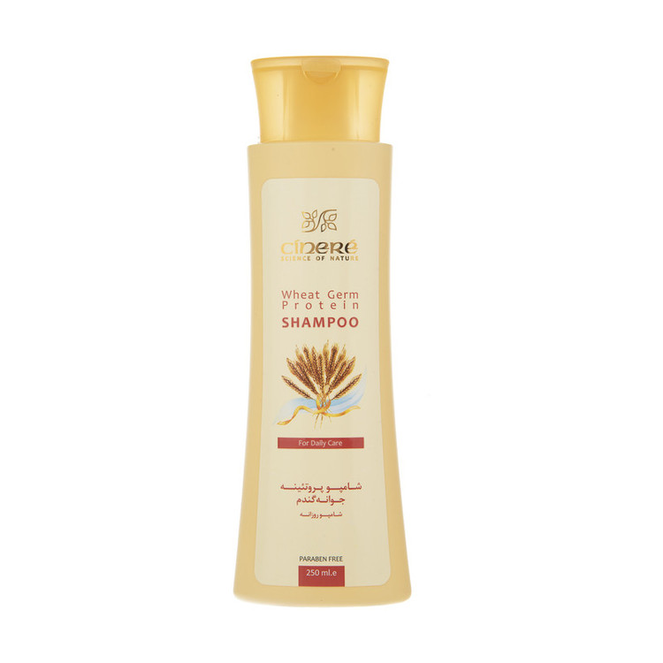 شامپو مو سینره مدل Wheat Germ حجم 250 میلیلیتر