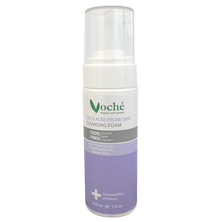 فوم شستوشوی صورت وچه مدل OILY & ACNE حجم 150 میلیلیتر