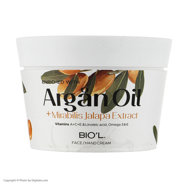کرم مرطوب کننده بیول مدل Argan Oil حجم 200 میلی لیتر