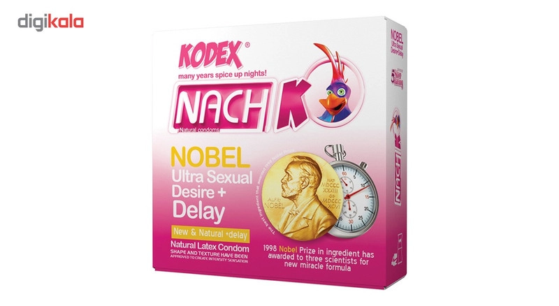 کاندوم کدکس مدل Nobel بسته 3 عددی