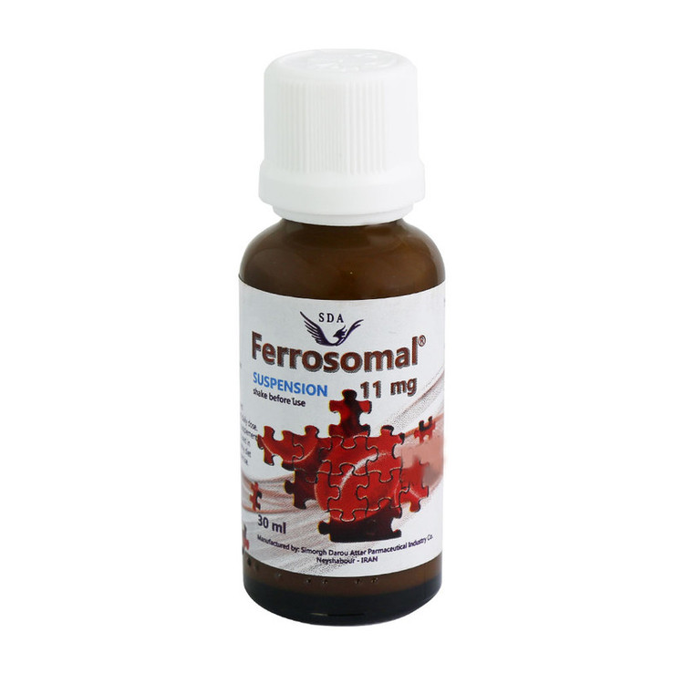 قطره آهن فروزومال سیمرغ دارو عطار - 30 میلی لیتر