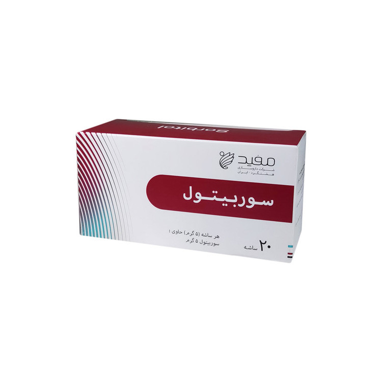 ساشه سوربیتول بسته 20 عددی