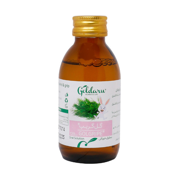 محلول خوراکی گل گریپ گل دارو - 120 میلی لیتر