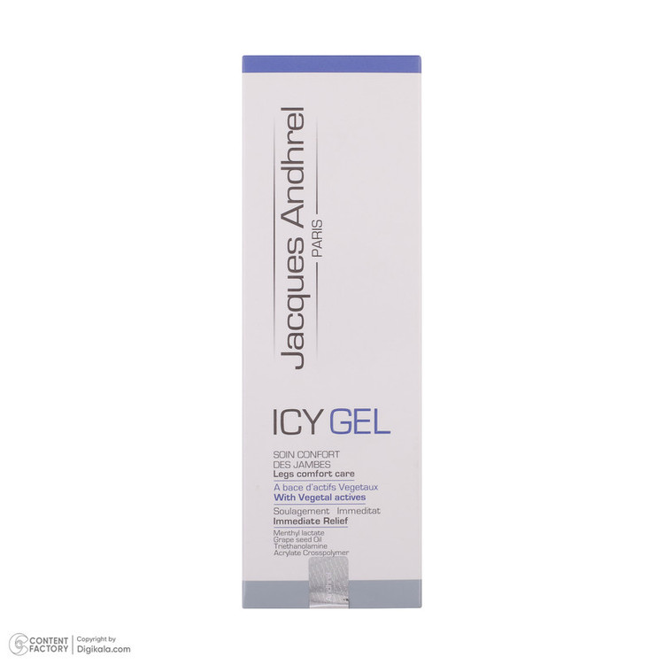 ژل رفع خستگی پا ژاک آندرل مدل ICY حجم 125 میلی لیتر