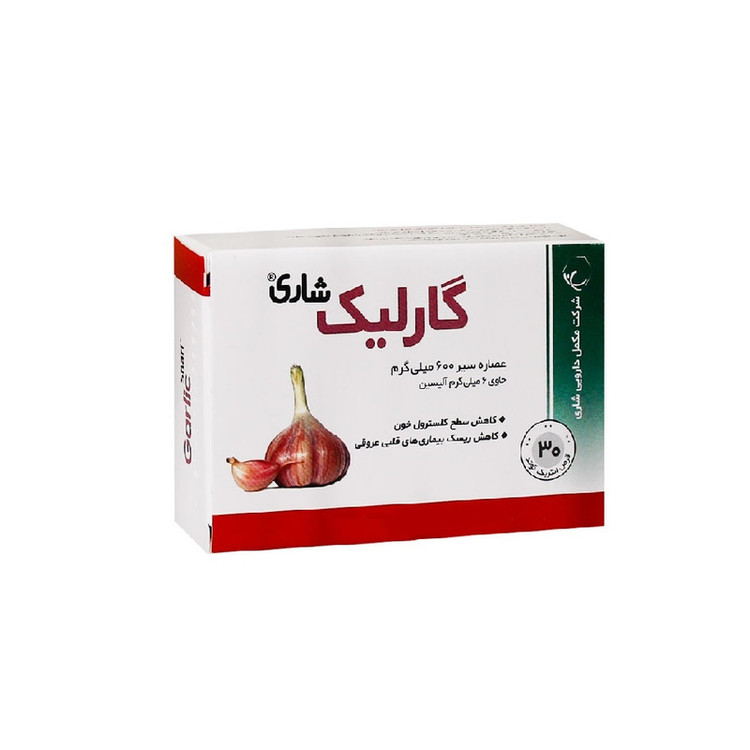 قرص گارلیک شاری بسته 30 عددی