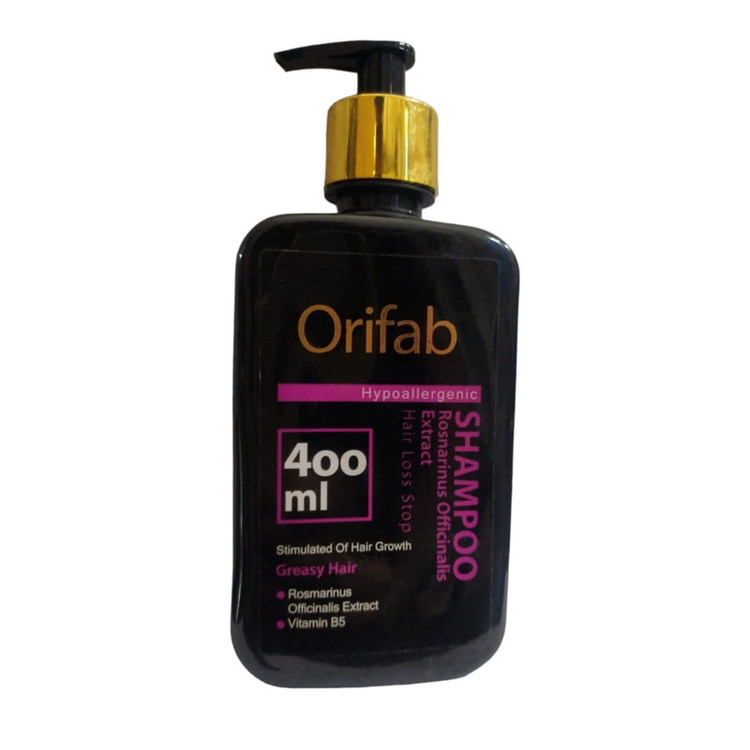 شامپو مو اوری فاب مدل Rosnarinus Officinalis حجم 400 میلی لیتر