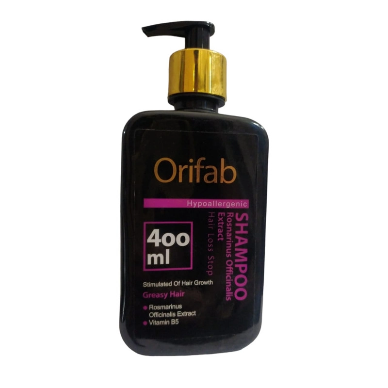 شامپو مو اوری فاب مدل Rosnarinus Officinalis حجم 400 میلی لیتر
