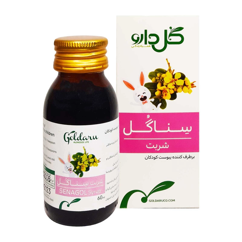 شربت سناگل گل دارو - 60 میلی لیتر