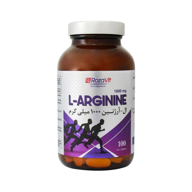 قرص ال آرژنین رزاویت - 1000 میلی گرم بسته 100 عددی