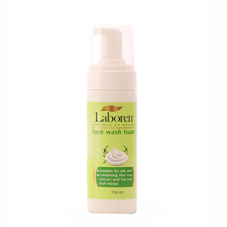 فوم شستشوی صورت لابورن مدل Tea tree حجم 150 میلی لیتر