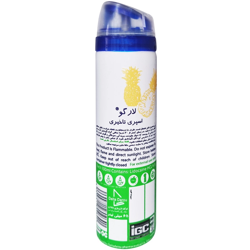 اسپری تاخیری لارگو مدل Pineapple حجم 65 میلی لیتر