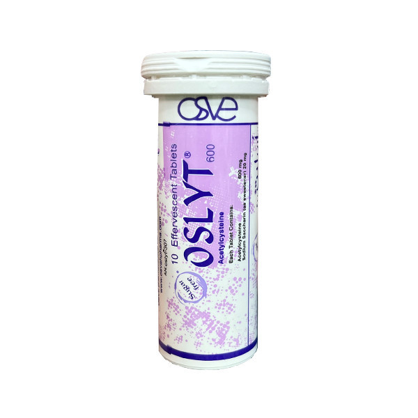قرص جوشان اسلیت 600 میلی گرم بسته 10 عددی