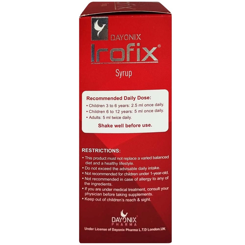 شربت آیروفیکس دایونیکس فارما - 150 میلی لیتر