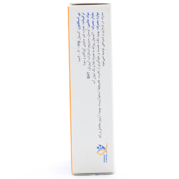 کپسول پی اسکلتون داروپژوهان پاسارگاد -300 میلی گرم بسته 20 عددی