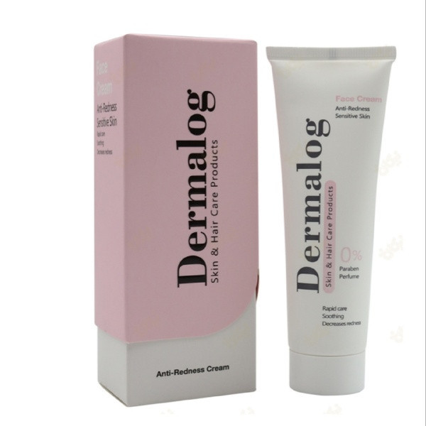 کرم ترمیم کننده درمالوگ مدل ضدقرمزی ANnti Redness حجم 50 میلی لیتر