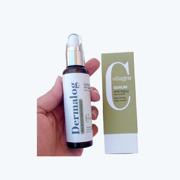 سرم ضد چروک درمالوگ مدل Collagen حجم 50 میلی لیتر