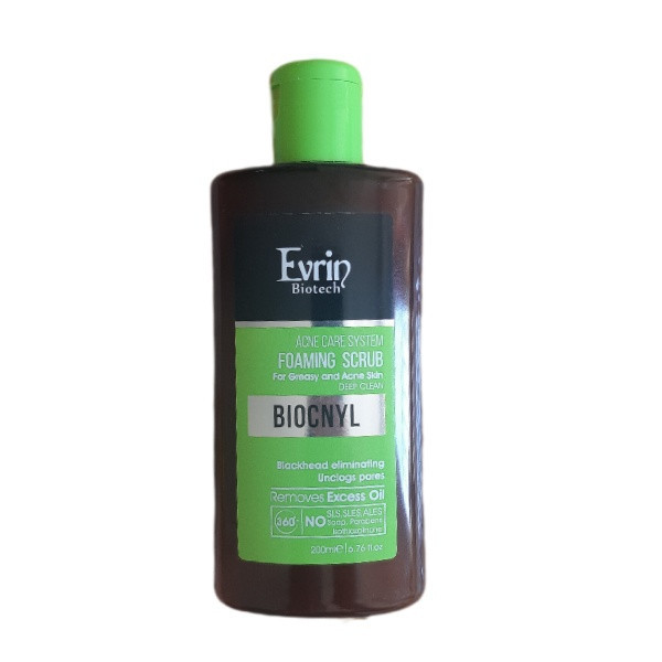 ژل شستشو صورت اورین مدل SCRUB حجم 200 میلی لیتر