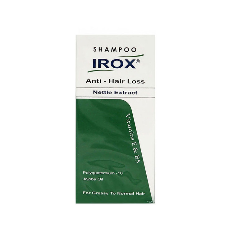 شامپو ضد ریزش ایروکس مدل nettle extract حجم ۲۰۰ میلیلیتر