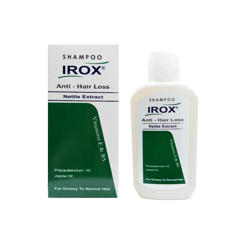 شامپو ضد ریزش ایروکس مدل nettle extract حجم ۲۰۰ میلیلیتر