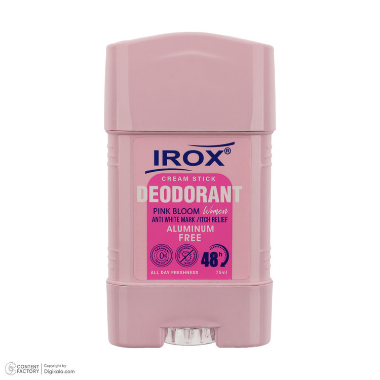 دئودورانت زنانه ایروکس مدل PINK BLOOM حجم 75 میلی لیتر