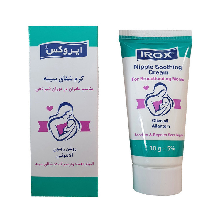 کرم شقاق سینه ایروکس مدل Soothing وزن 30 گرم