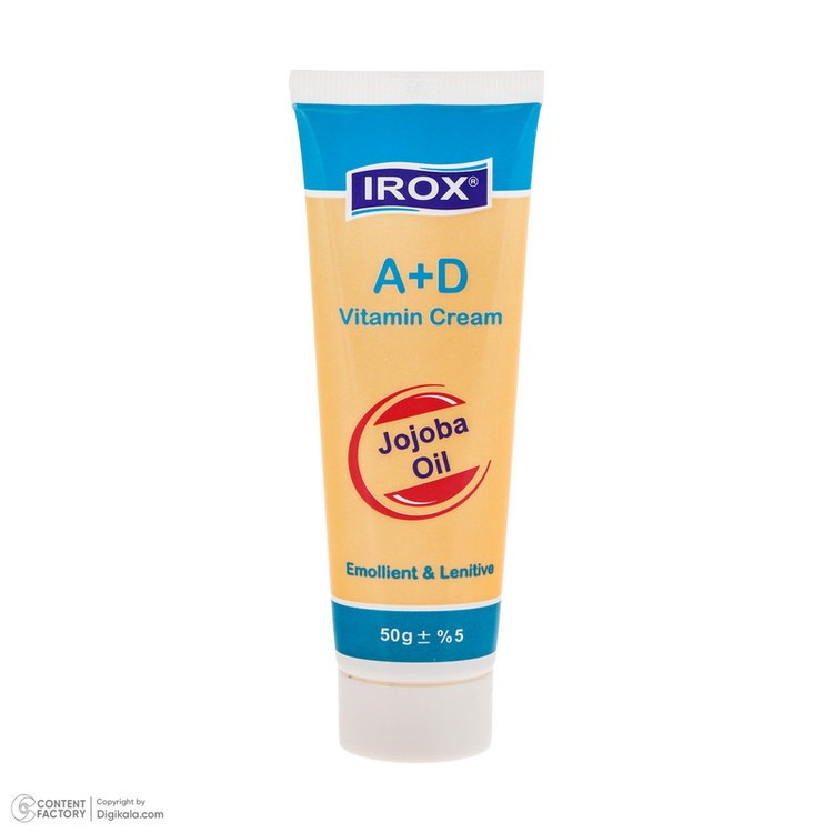 کرم مرطوب کننده ایروکس مدل JOJOBA-AD مناسب انواع پوست حجم 50 میلی لیتر