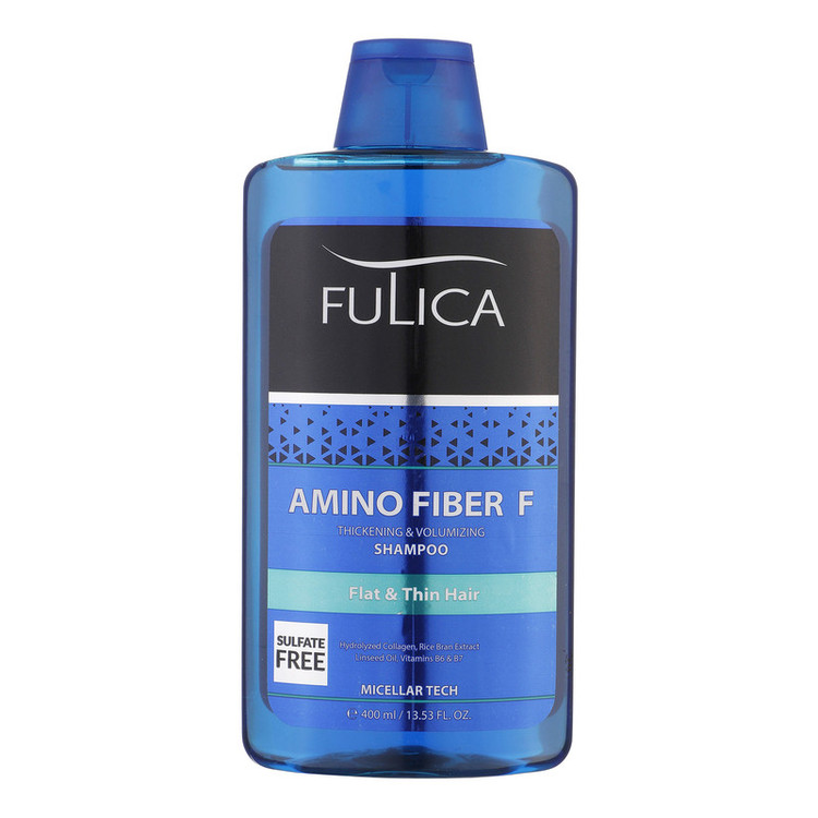 شامپو تقویتکننده مو فولیکا مدل Amino Fiber حجم 400 میلیلیتر