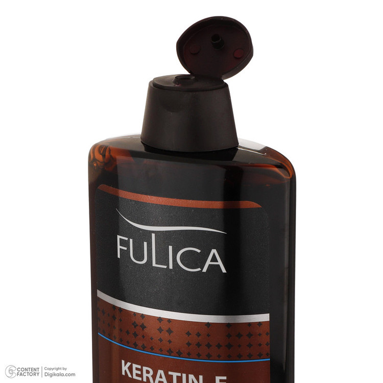 شامپو تقویتکننده مو فولیکا مدل Keratin E حجم 400 میلیلیتر