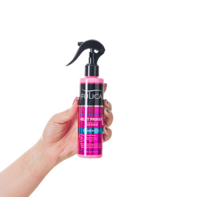 اسپری محافظ حرارتی مو فولیکا مدل Heat Primer حجم 200 میلی لیتر