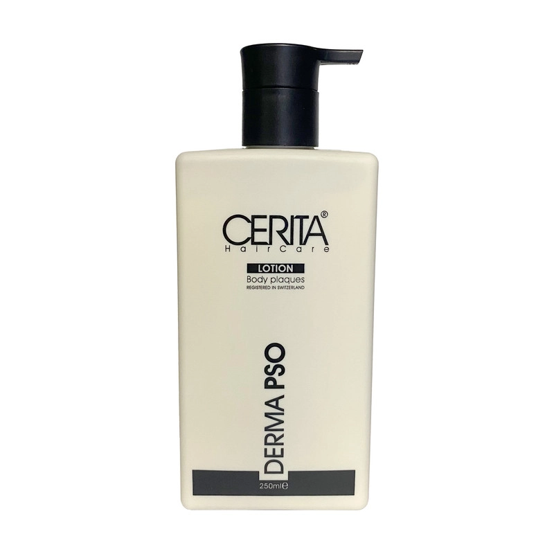 لوسیون بدن سریتا مدل DERMA PSO حجم 250 میلی لیتر