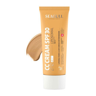 کرم رنگی SPF30 سی سی کرم سی گل بژ طبیعی 50 میلی