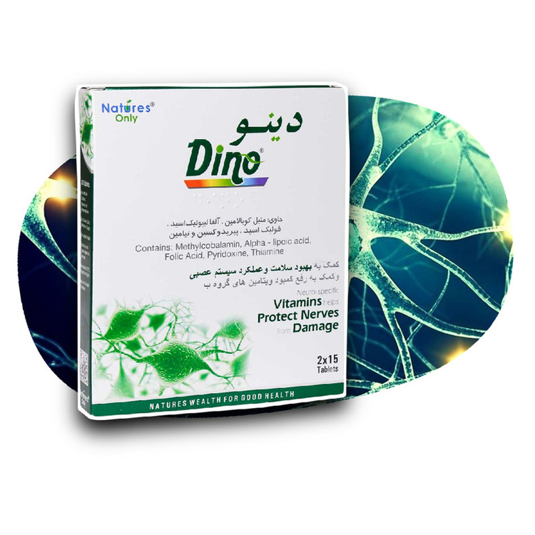 قرص دینو نیچرز اونلی بسته 30 عددی