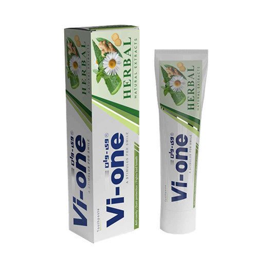 خمیر دندان وی وان مدل Natural Herbal حجم 80 میلی لیتر