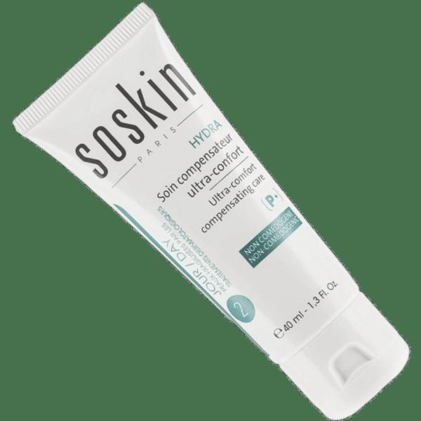 کرم مرطوب کننده ساسکین مناسب پوست چرب مدل ultra comfort حجم 40 میلی لیتر