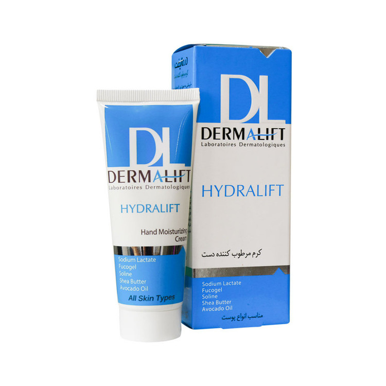 کرم مرطوب کننده دست درمالیفت مدل HYDRALIFT حجم 75 میلی لیتر